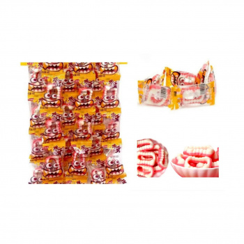 Мармелад арт. 060420/323239 Жевательный "Челюсть" 10 г 60 шт. упаковка