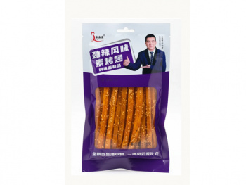 Соевое мясо арт. 389878-2 Острые с кунжутом крылышки на гриле 76 г 10 шт. фиолет. упаковка;