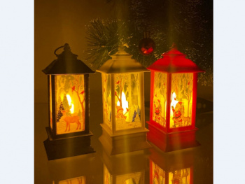 Фонарь Новогодний арт. 9181-5 В ассортименте свет (24 шт.) в кор.