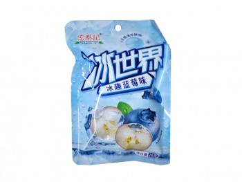 Конфета арт. 32927/32804 Карамель вкус черника 20 шт. упаковка Конфета арт. 32927/32804 Карамель вкус черника 20 шт. упаковка