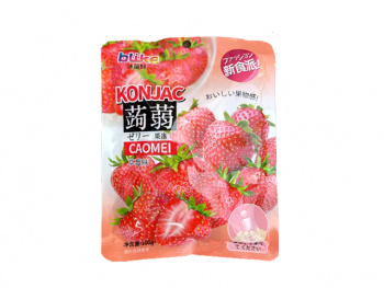 Желе арт. 207813 Конжаковое "Клубника" 100 г 20 шт. упаковка'#