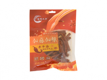 Соевое мясо арт. 004887 Пшеничные Говяжьи пикантные сухожилия 76 г 10 шт. упаковка