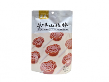 Конфета арт. 370938 Пастила из боярышника на палочке "Зайка" 75 г в пак.,