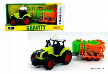 Трактор арт. 666-172B С прицепом-оросителем в кор.) Трактор арт. 666-172B С прицепом-оросителем в кор.)