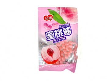 Конфета арт. 224769 Жевательные бобы "Персик" 35 г 20 шт. упаковка; Конфета арт. 224769 Жевательные бобы "Персик" 35 г 20 шт. упаковка;