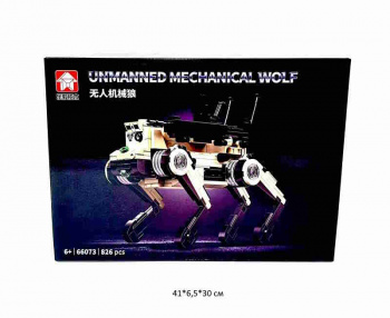Конструктор арт. 66073 Робот-волк 826 дет. в кор._ Конструктор арт. 66073 Робот-волк 826 дет. в кор._
