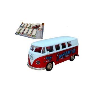 Автобус арт. 331B-12G Ретро цвета микс (12 шт.) шоубокс=