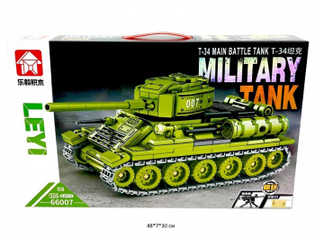 Конструктор арт. 66007 Танк 506 дет. в кор._ Конструктор арт. 66007 Танк 506 дет. в кор._