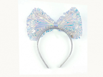 Ободок арт. 042756-709 "Бант мишура" 1 шт. в пак. (12 шт.)