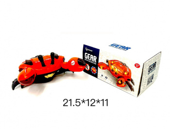 Краб арт. PA-1 На батар. свет, звук в кор._