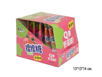 Конфета арт. 502104-1 Жидкая Клубника в тюбике 20 шт. упаковка'#;