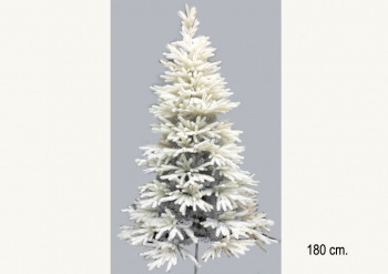 Елка 180 см арт. 2031-601-180 Белая №10 комбинир. литье с пвх в кор.