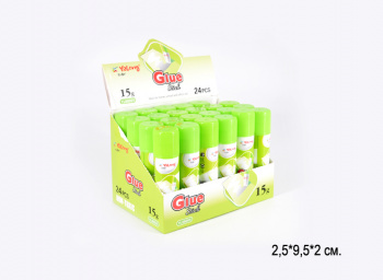 кц_Клей-карандаш арт. YL86005-15 15 гр (24 шт.) упаковка