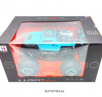 Машина на р/у арт. MK763A Внедорожник свет, дым в кор._