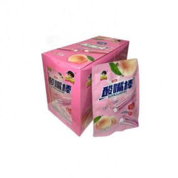 Конфета арт. 871813 "Персик" жевательная кислая 20 г в пак. 20 шт. в кор.*