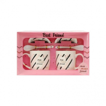 Подарочный набор арт. 1354-007 На двоих "Best Friend" 6 предметов в кор.