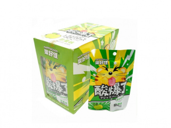 Конфета арт. 303304 Кислая "Яблоко" 25 г 20 шт. упаковка с тигром