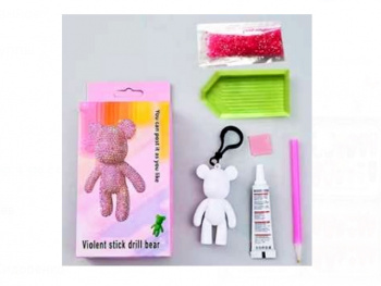 Алмазный набор арт. AY-82-805 Медведь 3D брелок 8 см. в кор. Алмазный набор арт. AY-82-805 Медведь 3D брелок 8 см. в кор.