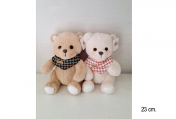 им Медведь арт. 4048/23 С банданой на шее цвета микс 23 см. в пак. им Медведь арт. 4048/23 С банданой на шее цвета микс 23 см. в пак.