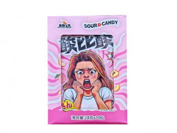 Конфета арт. 501237-3 Персик кислая 24 г 20 шт. упаковка Конфета арт. 501237-3 Персик кислая 24 г 20 шт. упаковка