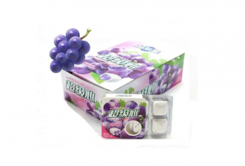 Жевательная резинка арт. 557298/557281 С начинкой "Виноград" 13,5 г 30 шт. в кор.'