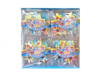 Мармелад арт. 433289 Набор "Океан" 15 г в прозр. кор. 20 шт. упаковка#