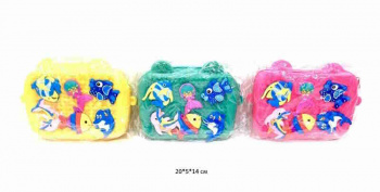 Сумка арт. MD-983 Морские обитатели силикон. цвета микс в пак._ Сумка арт. MD-983 Морские обитатели силикон. цвета микс в пак._