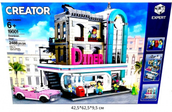 Конструктор арт. 19001 Закусочная 2488 дет. в кор._/12 шт./ Конструктор арт. 19001 Закусочная 2488 дет. в кор._/12 шт./