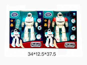 Робот арт. JT688 Цвета микс на р/у с пультом, управл. жестами в кор._