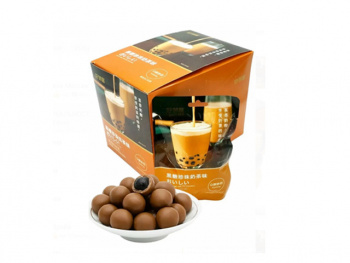 Конфета арт. 672331/672317 Жевательные шарики карамельный Бабл-ти 21 г 20 шт. в кор.