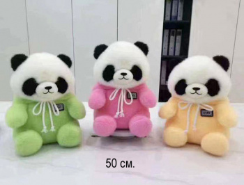 им Панда арт. 516615/24718-3 В костюмчике цвета микс 50 см в пак.)