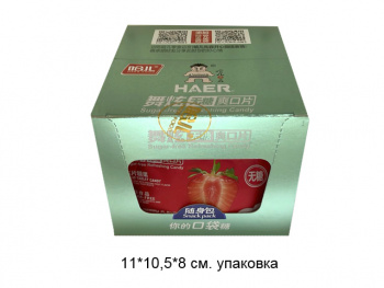 Конфета арт. 570467-1/570252 Карамель без сахара Мятная клубника 15 г 10 шт. в кор.'