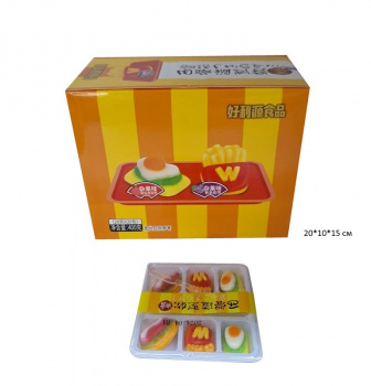 Мармелад арт. 503171/503188 "Фастфуд" 20 г 20 шт. в кор.*