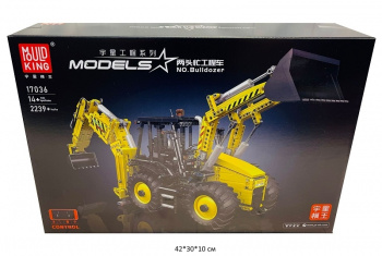 Конструктор арт. 17036 Экскаватор-погрузчик 2239 дет. в кор.• Конструктор арт. 17036 Экскаватор-погрузчик 2239 дет. в кор.•