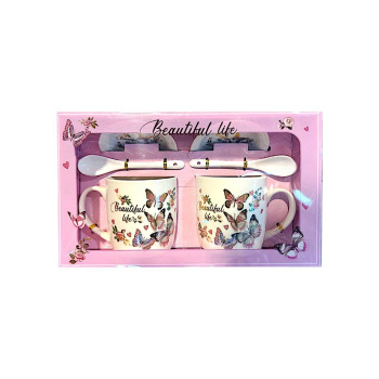 Подарочный набор арт. 2125-007 На двоих "Beautiful life" 6 предметов в кор.