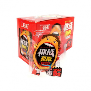 Конфета арт. 101067 Суперкислая Клубника 20 г 20 шт. в кор.*