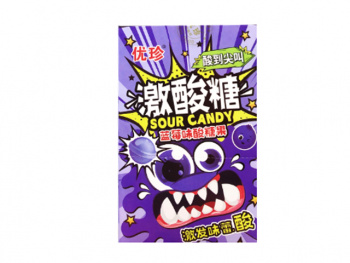 Конфета арт. 105328/105311 Кислая "Черника" 22 г 20 шт. упаковка'#* Конфета арт. 105328/105311 Кислая "Черника" 22 г 20 шт. упаковка'#*