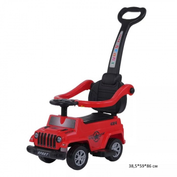 Толокар арт. 906-1 Каталка с родительской ручкой, ограничителями свет, звук в кор.60*29*29