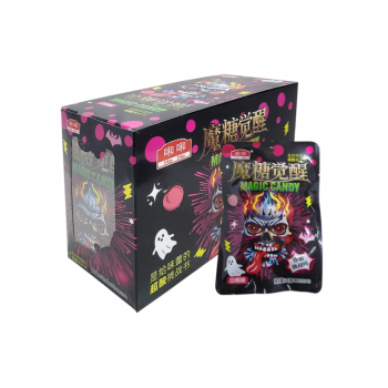 Конфета арт. 851784-2 Кислая "Зомби" Персик 24 г 20 шт. в кор.,