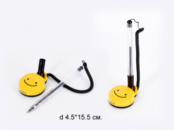 кц_Ручка шариковая арт. YL252608 НАСТОЛЬНАЯ Черная 0,5 мм 1 шт. в пак.