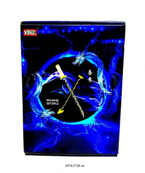 Конструктор арт. 6640 Микро Меч самурайский 3073 дет. в кор._ Конструктор арт. 6640 Микро Меч самурайский 3073 дет. в кор._