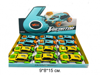 Машина инерц. арт. MY66-G2213 Вездеход цвета микс (12 шт.) шоубокс•