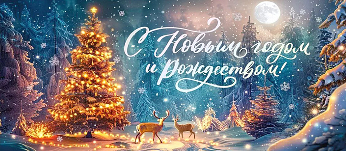 Новогодний и с рождеством -2026