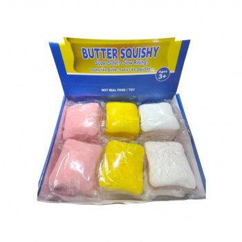 Сквуш пористый арт. 209498-802 Тост 1 шт. в пак. цвета микс (12 шт.)