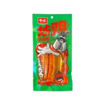 Соевое мясо арт. 501694 Пшеничные острые палочки 18 г 30 шт. зеленая упаковка с петухом,