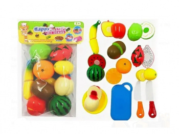 Набор игровой арт. 180A5 Фрукты+доска+нож в пак.• /72 шт./ Набор игровой арт. 180A5 Фрукты+доска+нож в пак.• /72 шт./