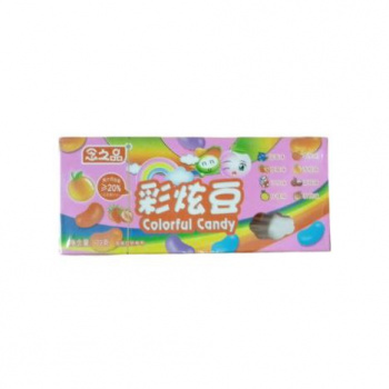 Конфета арт. 421040/421057 Жевательные бобы вкусы микс 22 г 20 шт. в кор.#