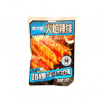 Соевое мясо арт. 070631 Пшеничный Острый стейк 38 г 20 шт. упаковка,