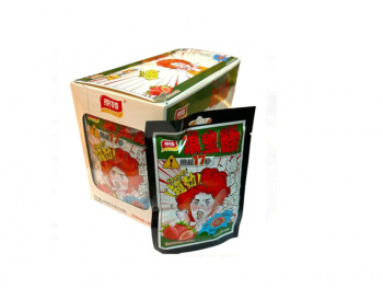 Конфета арт. 907857/907383 Кислая клубника 23 г 20 шт. упаковка Конфета арт. 907857/907383 Кислая клубника 23 г 20 шт. упаковка