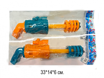 Помпа водн. арт. 900 "Бластер" цвета микс в пак.• Помпа водн. арт. 900 "Бластер" цвета микс в пак.•